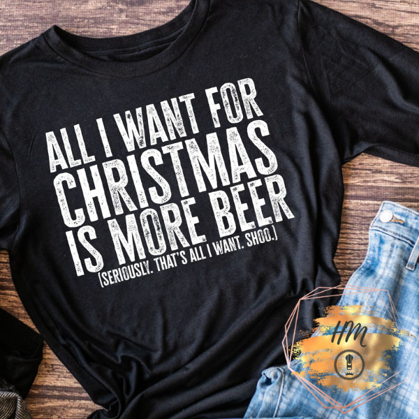 all I want for Christmas is more beer
