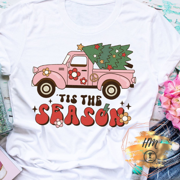tis the season holiday truck