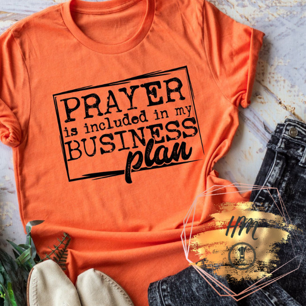 prayer is included in my business plan