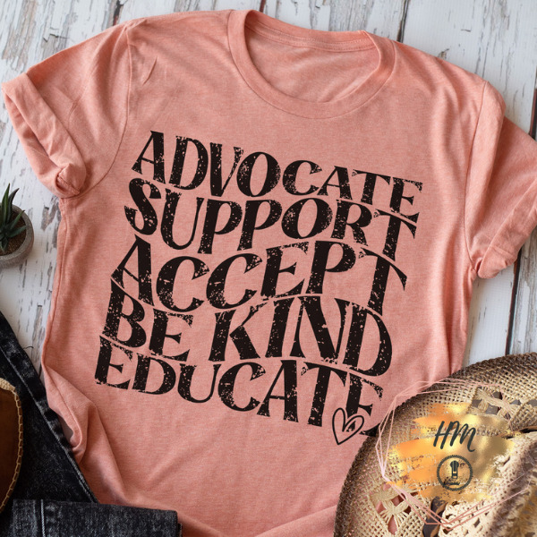 Advocate Support Accept shirt