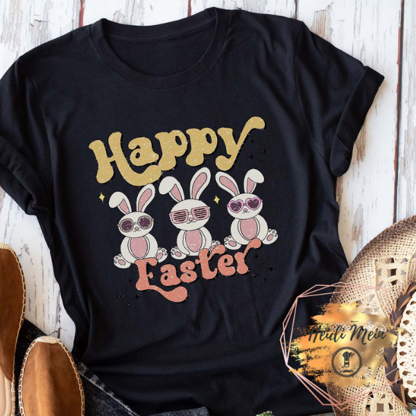 DTF Happy Easter Bunnies shirt