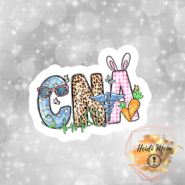 Easter CNA sticker