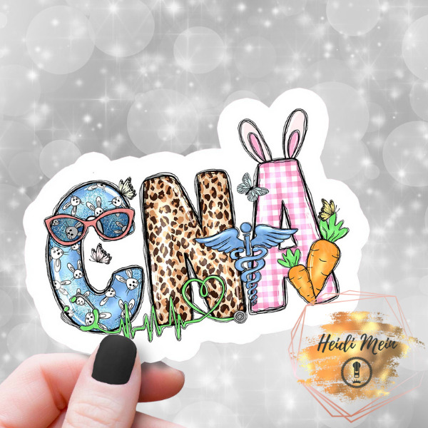 Easter CNA stickers