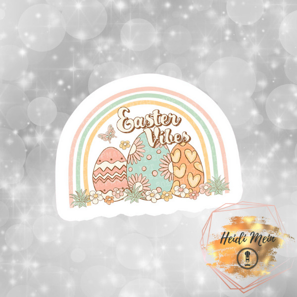 Easter Vibes stickers