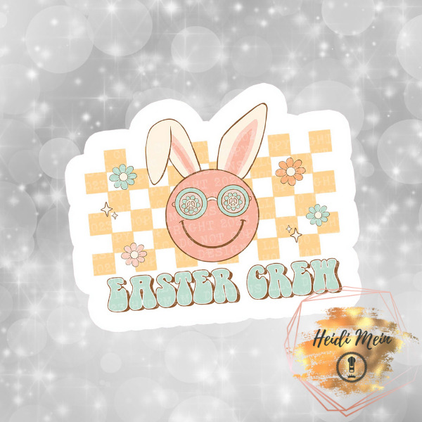 Easter crew stickers