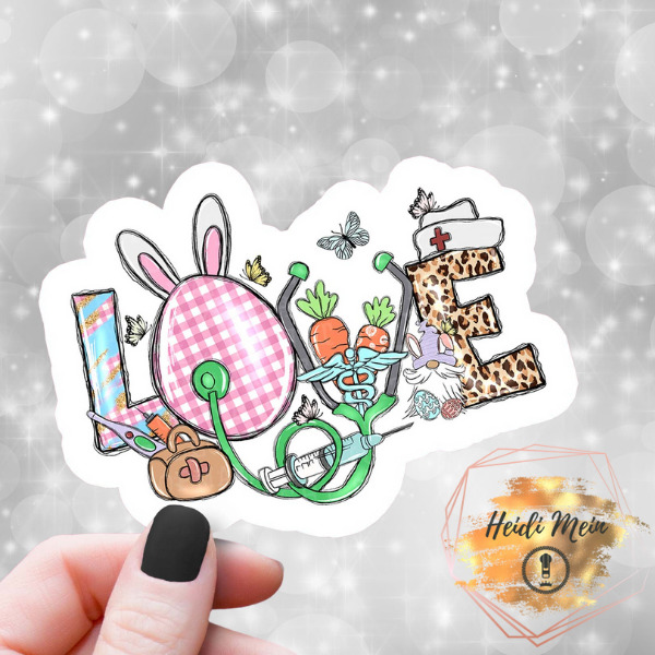 Medi Easter Love sticker