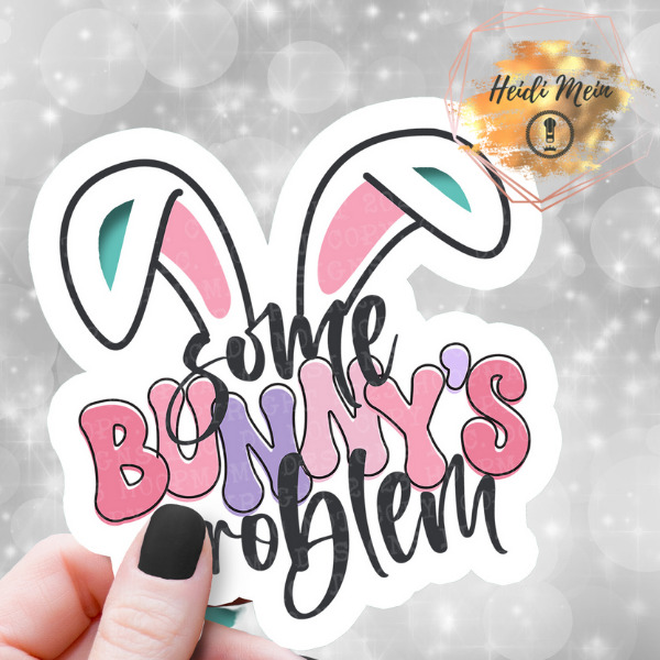 Some bunny’s problem stickers