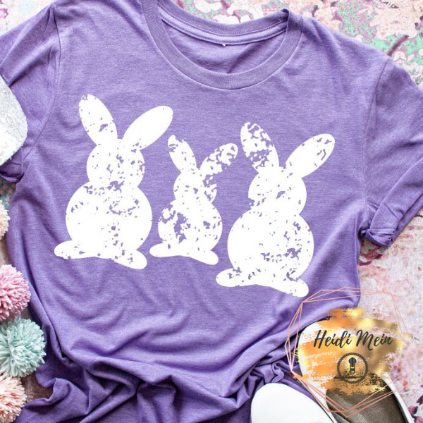 bunny trio shirt