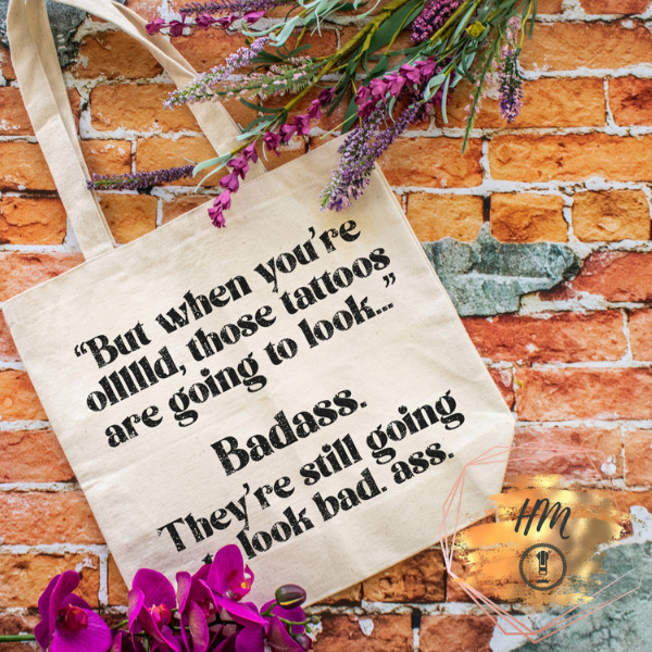 But when you’re old tote natural