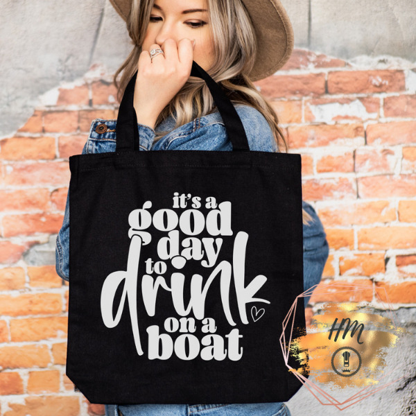 It’s a good day to drink tote black