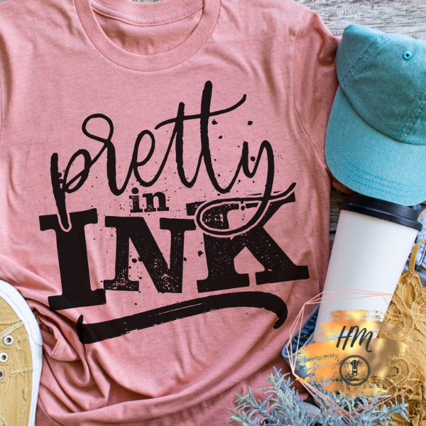 Pretty in ink shirt