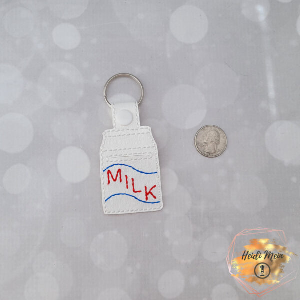 milk quarter holder key fob