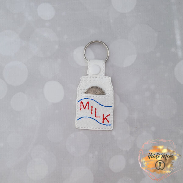 milk quarter holder snap tab