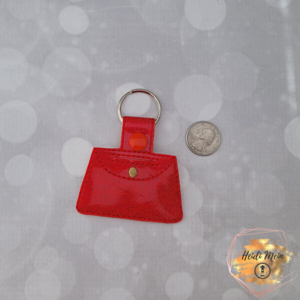 purse quater holder key fob