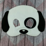Spot Dog felt Halloween mask