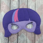 Twilight Pony Girl Felt Halloween Mask