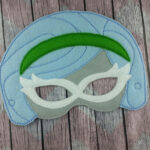 Smart Zombie Ghoul Felt Mask – High School Monster Costume Accessory