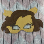 Fierce Fang Wolf Felt Mask – High School Werewolf Costume Accessory