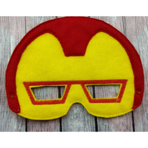 Iron Guy Marv Hero Felt Halloween Mask
