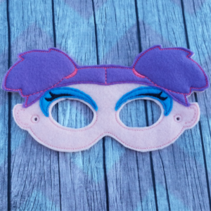 Cartoon Clown Felt Halloween Mask