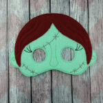 Patchwork Ragdoll Felt Mask – Stitched Holiday Town Costume Accessory
