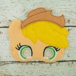 Apple Pony Felt Halloween Mask