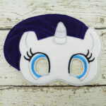 Rarity Pony Felt Halloween Mask
