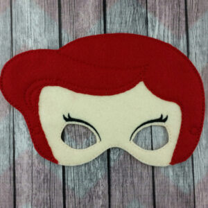 Mermaid Princess Felt Halloween Mask