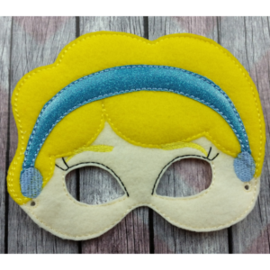 Cinder Ball Princess Felt Halloween Mask