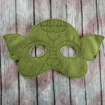 Little Green Teacher Space Wars Halloween Mask