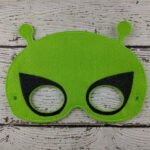 Out-of-This-World Alien Felt Mask