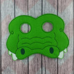 Snappy Swamp Alligator Felt Mask