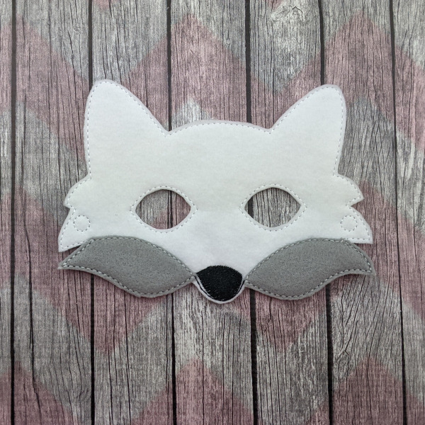fox mask white