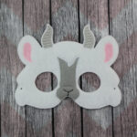 Friendly Barnyard Goat Felt Mask