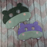 Happy River Hippo Felt Mask