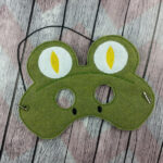 Clever Jungle Snake Felt Mask