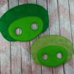 Patient Garden Tortoise Felt Mask