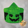 Halloween Pail Witch Mug Rug