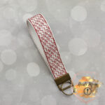 Shazam Wrist Strap faux leather vinyl keychain