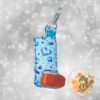 Blue Crystal Hearts inhaler cover (2) Blue Crystal Hearts inhaler cover (2)