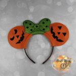 Jack O' Lantern Headband Ears