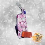 Valentine Gnomes inhaler cover faux leather marine vinyl keychain