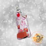 Valentine Treats inhaler cover faux leather marine vinyl keychain