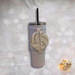 Volleyball Clean Stitch Tumbler Bag