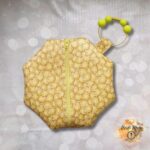 Popcorn Vinyl Clean Stitch Octagon Bag