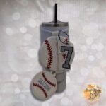 Baseball Clean Stitch Tumbler Bag