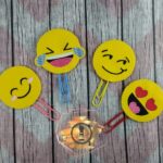 Emoji vinyl planner paper clip