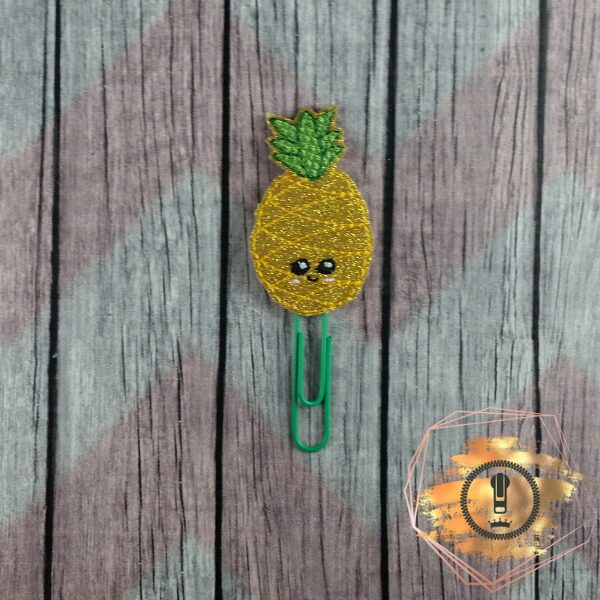 Pineapple Planner Clip