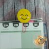 Smile Emoticon Clip in Planner