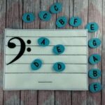 Music Notes Board Bass Match Up